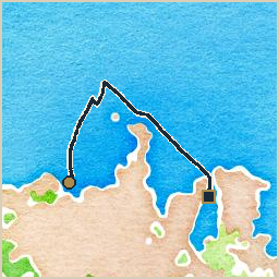 Track from Cala Binimel·la to Port de Fornells