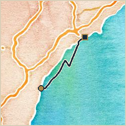 Track from Garrucha to Águilas