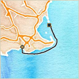 Track from Cartagena to Mar Menor