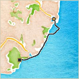 Track from Portocolom to Cala Mondragó