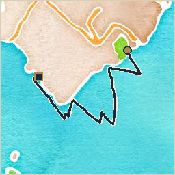 Track from Cala Mondragó to Playa des Carbo
