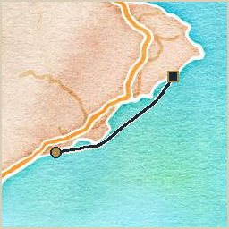 Track from Villa Joyosa to Moraira