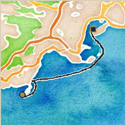 Track from Las Illetes to Palma de Mallorca