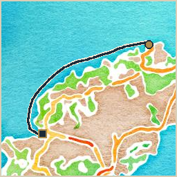 Track from Cala Portinatx to Sant Antoni de Portmany