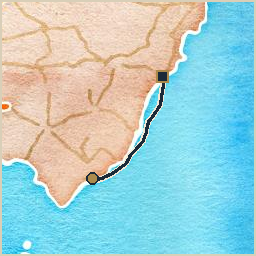 Track from Cala Santanyí / Cala Llombards to Portocristo
